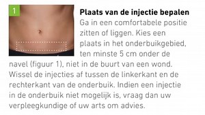 Prikinstructie Fraxiparine