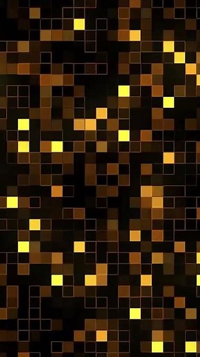 Golden Checkered Light Rays – Elegant Gold Grid Motion (4K Loop)