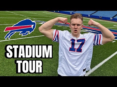 Buffalo Bills Highmark Stadium tour - BEHIND THE SCENES