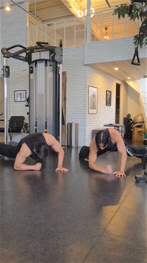 コラボで挑戦してみた結果。。🙃 @reooofit #プッシュアップチャレンジ #筋トレ #腕立て伏せ