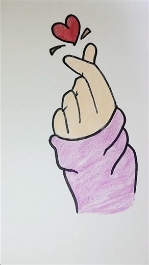 cute easy drawing #love #drawing #art #shorts