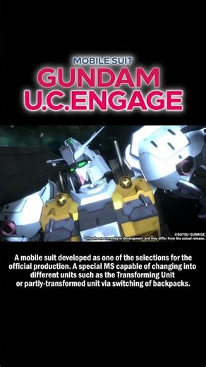 Re-GZID |MOBILE SUIT GUNDAM U.C. ENGAGE #shorts #gundam #game