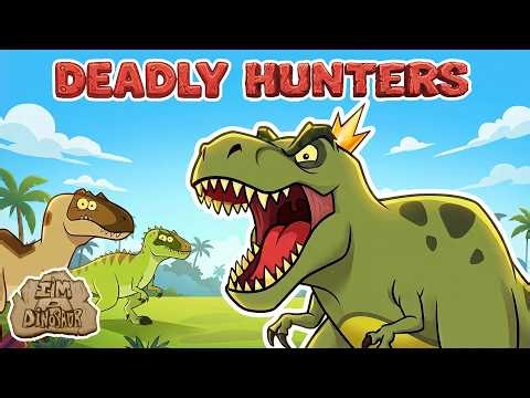 Meet the Deadliest Dinosaur Hunters! 🦕 | Cartoon for Kids | Educational Videos For Kids
