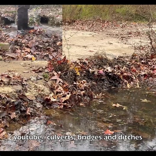 Part 2 Unclogging culverts with rushing water | Culverts, bridges and ditches oh my