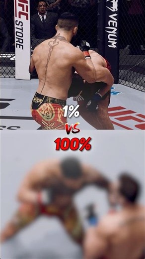 1% Body Shot Vs 100% Body Shot IN UFC 6