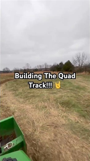Building The New Quad Track!!! #atv #quad #motocross