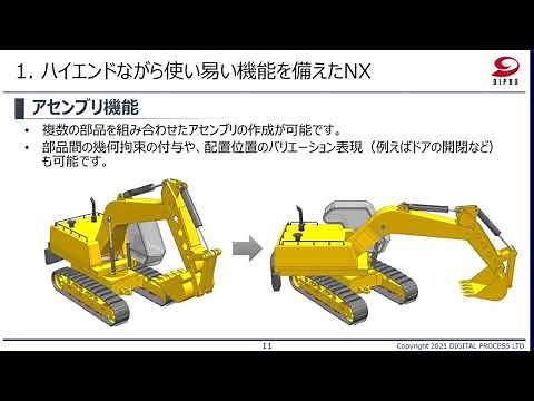 【NX】3Dをサクサク作る！高機能でも使い易いハイエンドCAD NX