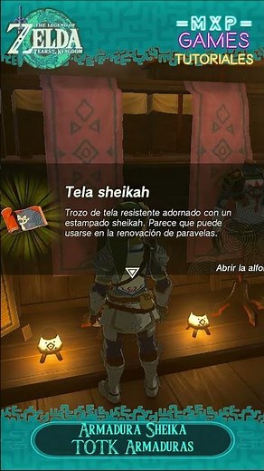 TOTK Armaduras - Armadura Sheika - MXP Games Guias