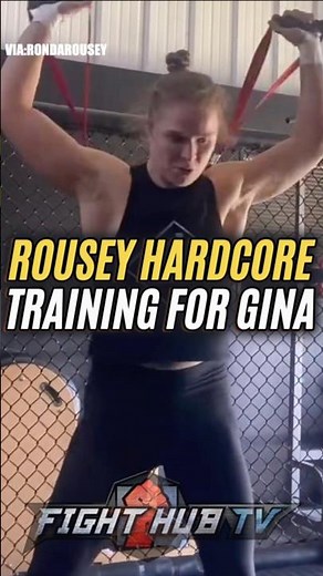 Ronda Rousey starts HARDCORE training for Carano!