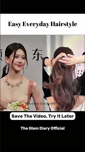 Simple Elegant Low Ponytail Tutorial | Beautiful Hairstyle for Long Hair 2026 ✨ #ElegantHairstyle