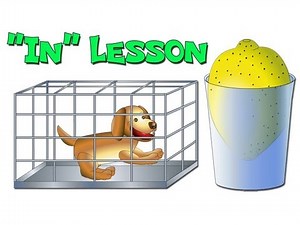 "In" ESL Lesson - Learn English Online with Busy Beavers