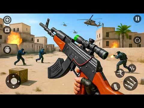 FPS Gun Game - Offline Shooting Game - Android Gameplay