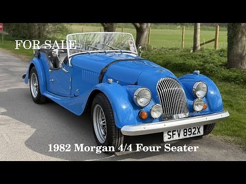 NOW SOLD - 1982 Morgan 4/4 Four Seater with Robin Lawton Vintage & Classic Cars