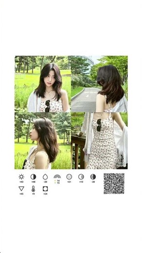 Aesthetic Filters of Polar App(*´꒳`*) For ma girlies Part 30 Finale (may be) 🤐. #cutefilters #summer