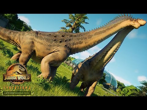 ALAMOSAURUS | Animation & Skins Showcase - Jurassic World Evolution 2