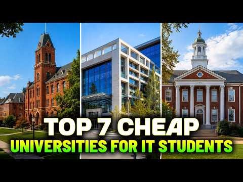 Top 7 Cheap Universities for IT Students Budget Friendly