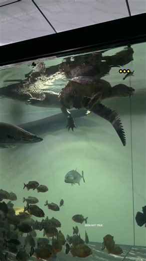 He Put Baby Turtles Into a Tank With a Dangerous Fish… Shocking Result!