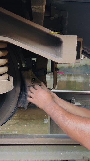 How to remove Damaged Brake Blocks from Train. #shorts #ytshorts #damage #brake #train #reelsfbシ #reelsfypシ | Trains of BD