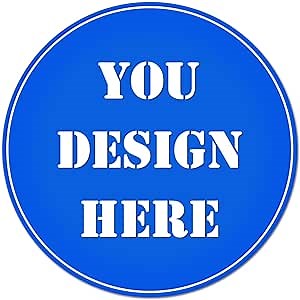 Custom Logo Stickers, Personalized Labels for Parties & Business (Circle, 2 inch)