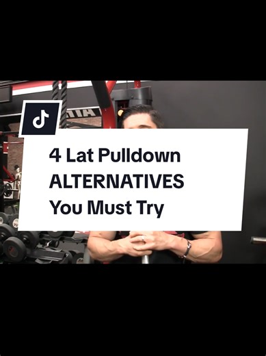 4 Lat Pulldown ALTERNATIVES You Must Try #pulldown #pulldowns #pulldownstrongholds #workout #dumbbellworkout