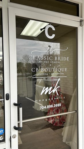 14 reactions | It’s official! Welcome to Classic Bride + CB Boutique and meagankelly.  We can’t wait to help you say yes to your dream dress! 16325 Northcross Dr. Suite C Huntersville  Link in Bio so go schedule your appointment! #classicbride #bridalboutique #ncbride #charlottebride #northcarolinabride #bridalshop #weddingdress #meagankelly #customweddingdress #localdesigner | Classic Bride | Facebook