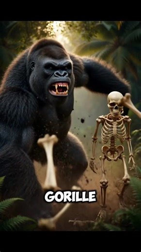 600 Humans Against 1 Gorilla #shorts