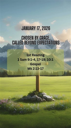 Today's Catholic Mass Reading and Gospel Reflection