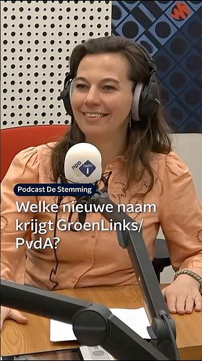 Welke nieuwe naam krijgt GroenLinks/PvdA? | De Stemming | NPO Radio 1