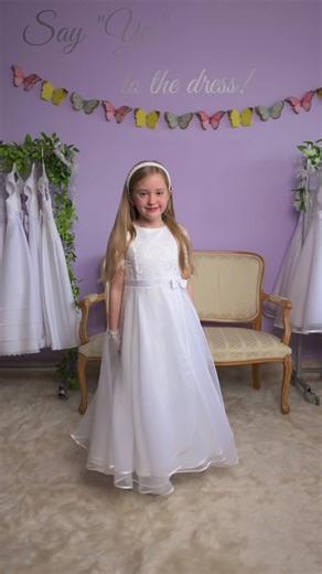 Create the Perfect Look for Your Daughter's First Holy Communion