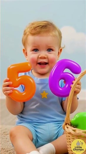 Learn Numbers 1–10 | Toddler Learning Video #shorts #kids