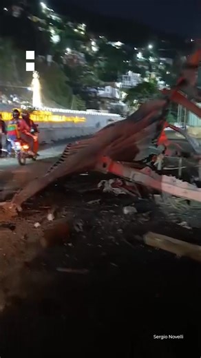 Video from the port city of La Guaira shows the aftermath of explosions that took place across Venezuela on early Saturday morning. President Maduro has declared a state of emergency after accusing the US of striking the country. | Al Jazeera English