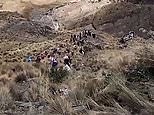 Rescuers search ravine after fatal bus crash in Bolivia