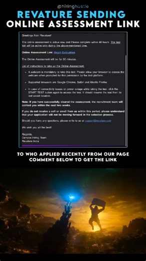 Hiring Hustle | Dev Duo | T&T techies on Instagram: "Revature sending online assessment link Comment below to get the link"