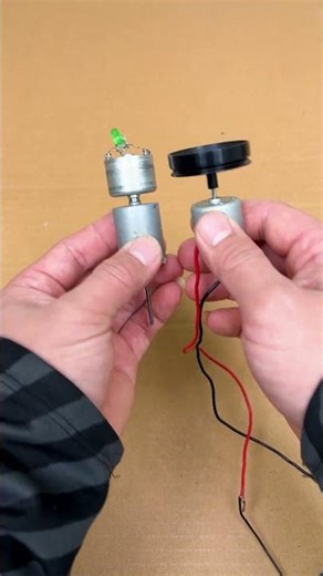 Mini generator #dcmotor #engineering #motorbuilding #diy