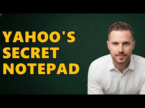 How Do I Use The Notepad Feature In Yahoo Mail?