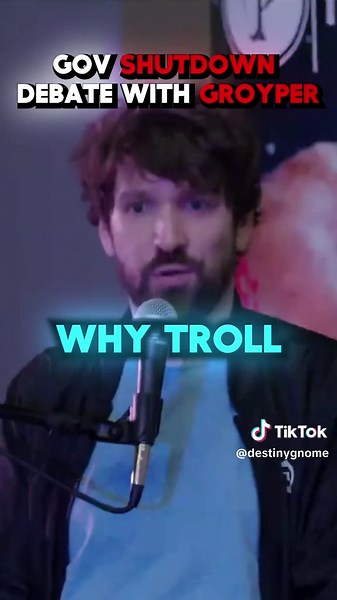 Government Shutdown Debate: Destiny vs. Fuentes Fan