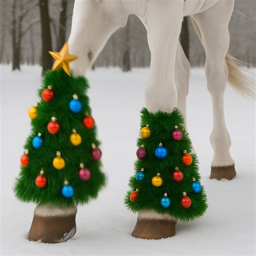 Jingle bells, jingle bells #cute #Christmas #horses #fblifetsyle | Horse Sense