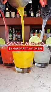 2.6K views | Run, don’t walk  Our $8 Margarita Madness* is calling your name! Choose from Traditional, Mango, Strawberry, Cucumber, Passion Fruit or Spicy Passion Fruit. *Offer valid on Tuesday, Oct. 17 for dine-in only. Tax & gratuity not included. Certificates, including birthday and half birthday, not valid for use with this promotion. | RA Sushi Bar Restaurant | Facebook