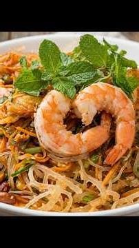 How to Make Shrimp Salad at Home: Vietnamese Seaweed Style