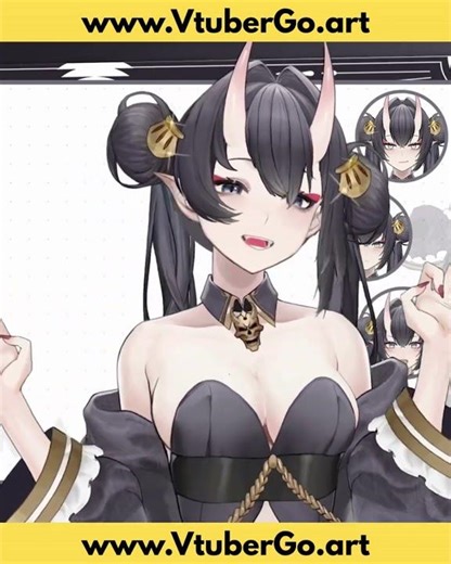 Custom Live2D Vtuber Model 🖌️ – High-Quality Design & Rigging by Studio Nekoyama - www.vtubergo.ar