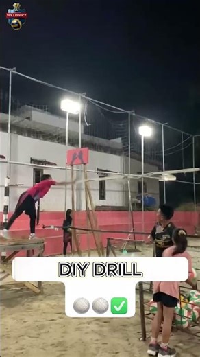 DIY Volleyball Spike Drill! 🏐 Hacks to Practice Anywhere! 🔥