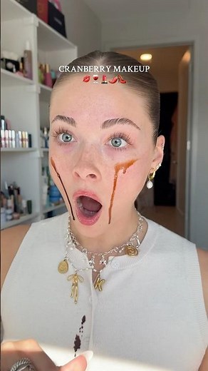 CRANBERRY MAKEUP 💋💄🌶️ #makeuptutorial #holidaymakeup