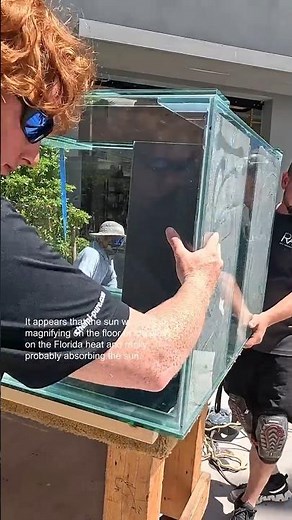 WHAT'S THAT AT THE BOTTOM OF THE TANK? PART 4. 400 GALLON AQUARIUM DELIVERY BY REEF AQUARIA DESIGN