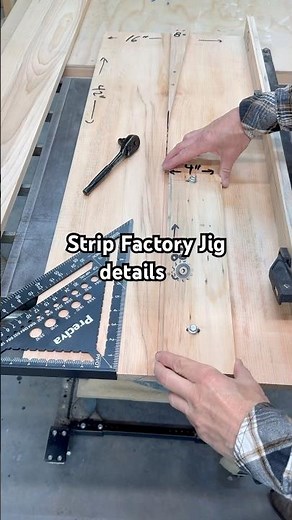 Strip Factory Jig — Dimensions, Adjustment & Perfect Cuts ⚙️