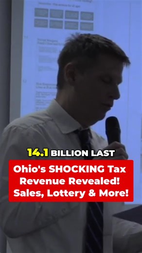 Ohio's tax revenue breakdown is wild! Sales tax? Lottery? Prepare to be surprised by the billions! #Ohio #Taxes #Revenue #Lottery #MoneyFacts