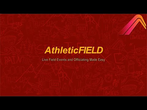 Introduction to AthleticFIELD