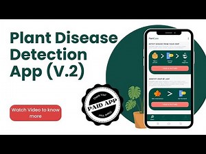 (Updated) Plant Leaf Disease Detection app (𝗣𝗔𝗜𝗗 𝗔𝗣𝗣) using Machine Learning | Final Year Project