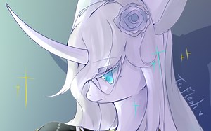 【MLP/Banana】白毛女王pony