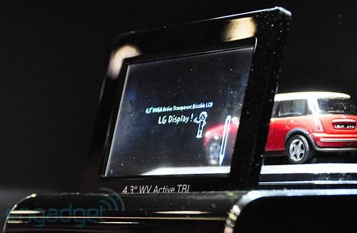 LG Display's 4.3-inch bistable display concept eyes-on (video)