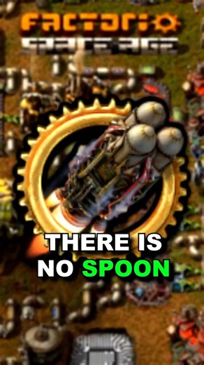 Getting Every Factorio Achievement #55#56#57 There Is No Spoon #factorio #gaming #automation #shorts